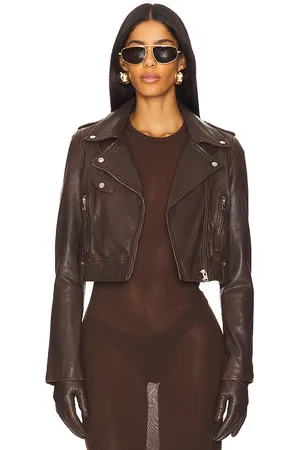 LaMarque Ciara Biker Jacket in - Brown. Size M (also in XS).