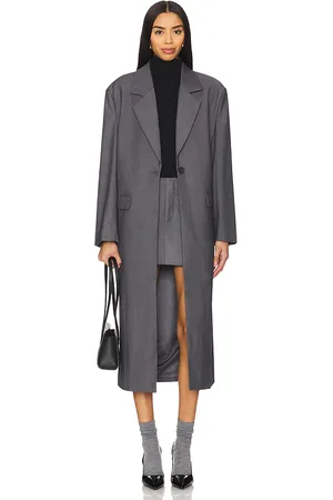 Bardot Maika Oversized Coat in - Grey. Size M/L (also in S/M).