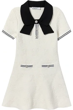 Self-Portrait Kids Jacquard Knit Dress in - . Size 4/5T (also in 6/7).