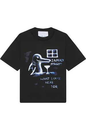 JUNGLES Already Forgot Reversible Tee in - Black. Size L (also in M).