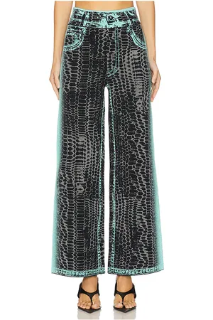PH5 Zahra Wide Leg Pants in - ,Teal. Size L (also in M, S).