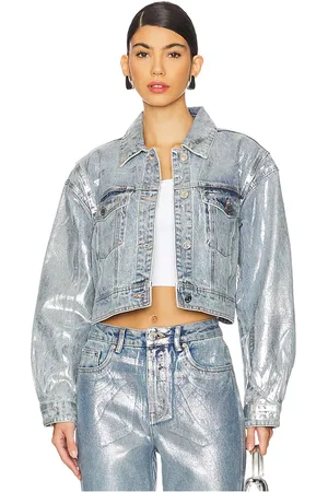 Gestuz Coaty Jacket in - Blue. Size 34 (also in 36, 38, 40).