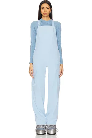 Whitespace 2l Insulated Riding Bib Pant in - Baby Blue. Size L (also in M, S, XL, XS).