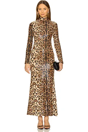 Runaway The Label Saylor Maxi Dress in - Brown. Size S (also in XS).