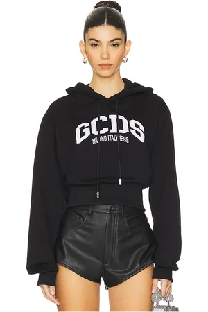 GCDS Logo Crop Hoodie in - . Size L (also in M).