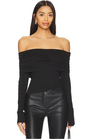 MORE TO COME Andrea Off Shoulder Top in - . Size L (also in M, S, XS, XXS).