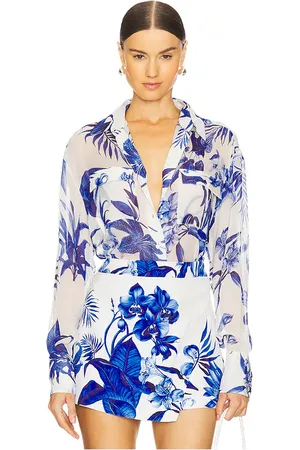 ROCOCO SAND Top in - Blue. Size M (also in S).