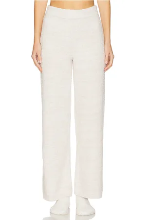 Barefoot Dreams CozyChic Pant in - Cream. Size L (also in M, S, XL, XS).