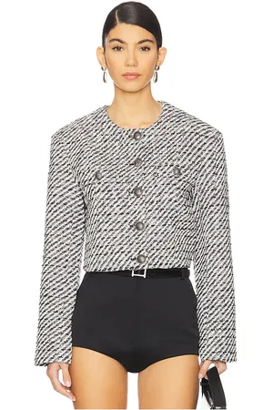 Gestuz Amilina Jacket in - Black,White. Size 32 (also in 34, 36, 38, 40, 42).
