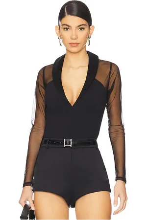 FLEUR DU MAL Tuxedo Bodysuit in - . Size L (also in M).
