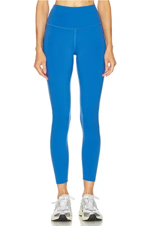 Varley Freesoft High Rise Legging in - Blue. Size M (also in S, XL, XS).