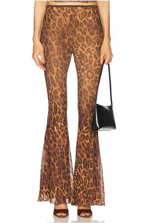 MAJORELLE Chica Pant in - Rust. Size L (also in M, S, XL, XS).