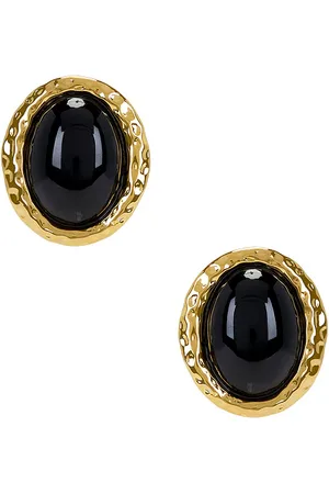 Heaven Mayhem Beverly Earrings in - Black. Size all.