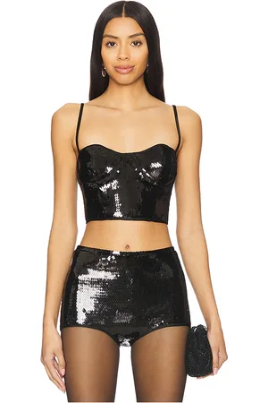 Kiki de Montparnasse Sequins Longline Bra in - . Size 0 (also in 2, 4).