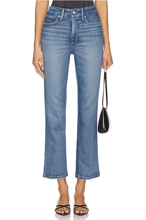 GOOD AMERICAN Good Legs Straight Jeans in - Blue. Size 14 (also in 16, 18, 20, 22, 24).