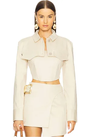 Cult Gaia Issa Jacket in - Cream. Size L (also in M, S, XS).
