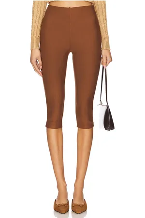 superdown Chaya Capri in - Chocolate. Size S (also in XS, XXS).