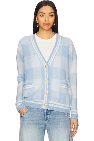 MORE TO COME Bonnie Cardigan in - Baby Blue. Size L (also in M, S, XS).