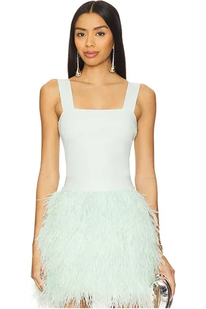 ALICE+OLIVIA Torie Wide Strap Tank in - Mint. Size M (also in S, XS).