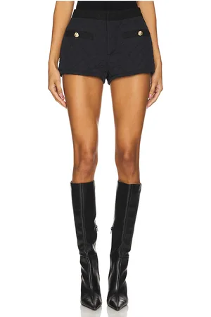 Steve Madden Cordelia Shorts in - Black. Size L (also in M, S, XL, XS).