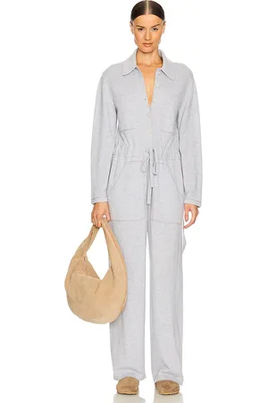 Guest In Residence Everywear Coverall in - Light Grey. Size L (also in M, S, XL, XS).