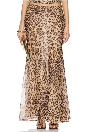 Bardot Monroe Maxi Skirt in - Brown. Size 10 (also in 4, 6, 8).