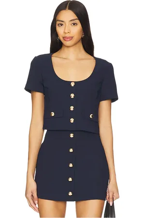 Amanda Uprichard Benton Top in - Navy. Size M (also in XS).