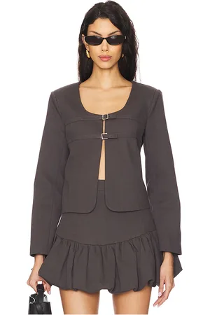 LINE & DOT Devin Jacket in - Charcoal. Size L (also in M, S, XS).