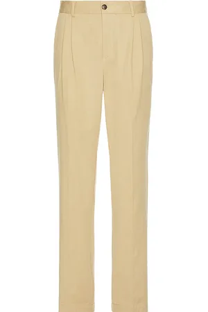 Scotch&Soda Pleated Trouser in - Beige. Size 29x32 (also in 30x32, 31x32, 32x32, 34x32, 36x32).