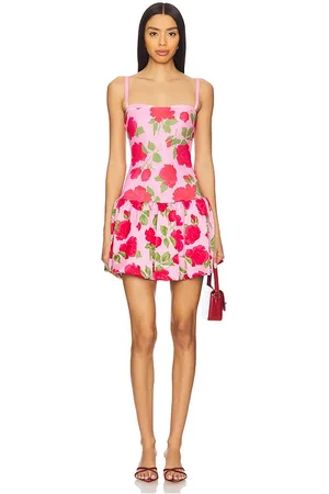 Show Me Your Mumu Tiffany Skort Dress in - Pink. Size L (also in M, S, XL, XS, XXL).