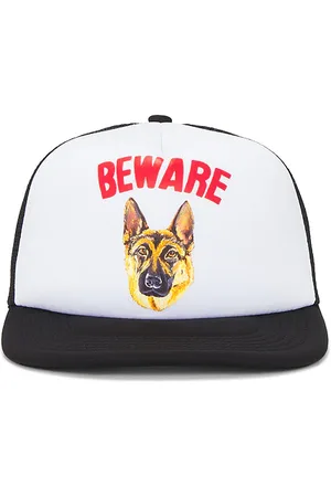 MARKET Beware Sign Trucker Hat in - . Size all.