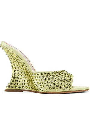 PARIS TEXAS Nina Mule in - Green. Size 37 (also in 39).
