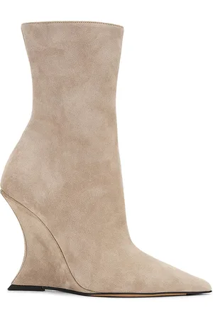 PARIS TEXAS Nina Ankle Boot in - Taupe. Size 36 (also in 37, 38, 39).