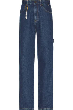 DARKPARK Relax Fit Worker Denim Jeans in - Blue. Size 33 (also in 34, 36).