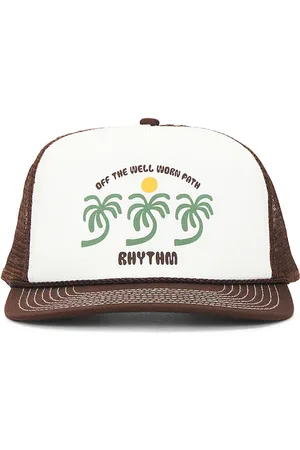 Rhythm Trees Trucker Cap in - Brown. Size all.
