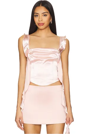MORE TO COME Olivia Corset Top in - . Size L (also in M, S, XS, XXS).