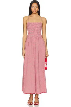 Solid X REVOLVE Delta Dress in - Red. Size L (also in M, XL, XS).