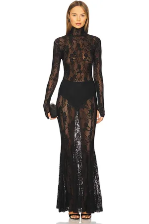 Norma Kamali Long Sleeve Turtle Fishtail Gown in - . Size M (also in S, XS).