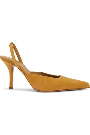 Gia Borghini Octavie Slingback in - Tan. Size 36 (also in 37, 39, 40).