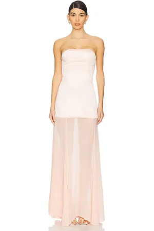 bubish Jasmine Gown in - Blush. Size L (also in M, XL, XS).
