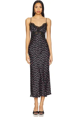 CAMI Rowena Dress in - Black. Size 0 (also in 00, 12, 4, 6, 8).