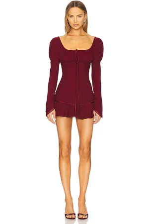 Mirror Palais Fair Verona Micro Dress in - Red. Size L (also in M, S, XS, XXS).