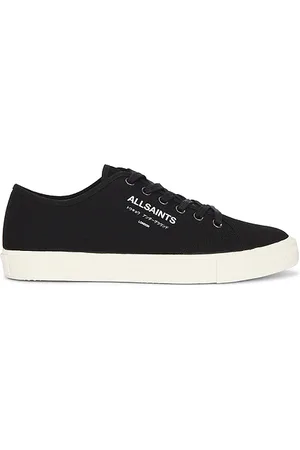 AllSaints Undgrnd Can Low Top in - Black. Size 10 (also in 11, 13, 7, 8, 9).