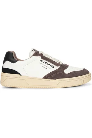AllSaints Regan Low Top in - Brown,White. Size 10 (also in 8, 9).