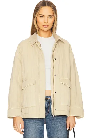 Pistola Cecile Jacket in - Tan. Size L (also in S, XL, XS).