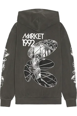MARKET 1992 Hoodie in - Black. Size L (also in M, S, XL/1X).