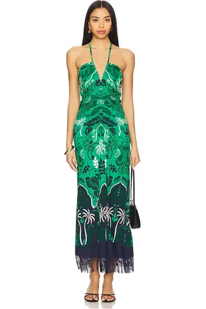 Cara Cara Shelter Island Dress in - Green. Size M (also in S, XL).