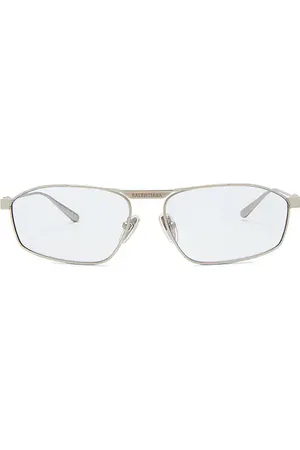 Balenciaga Tag 3.0 Sunglasses in - Metallic Silver. Size all.