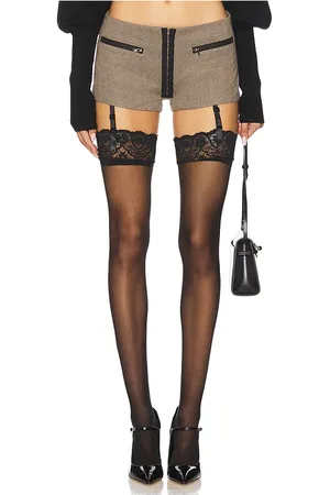 Nii hai The Tilly Booty Shorts in - Brown. Size M (also in S, XS).