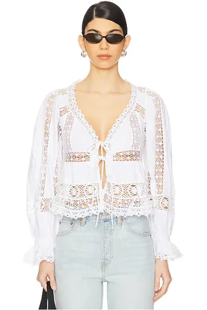 Free People X REVOLVE Sweet Dreams Top in - White. Size L (also in M, XS).